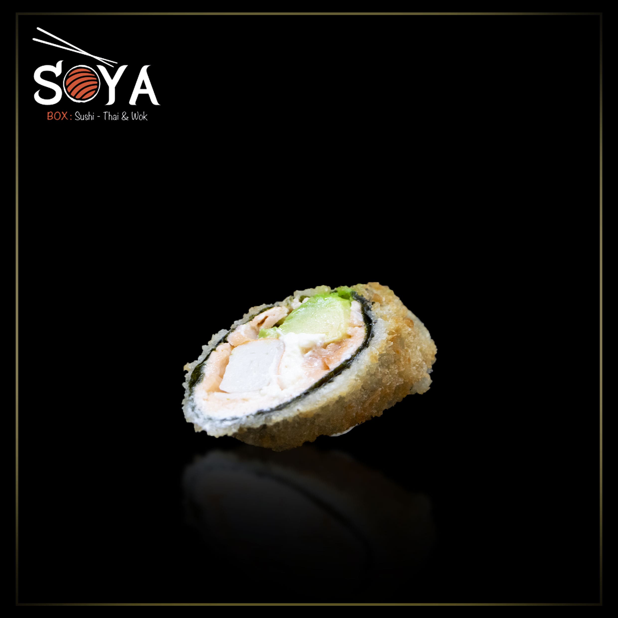 Salmon tempura